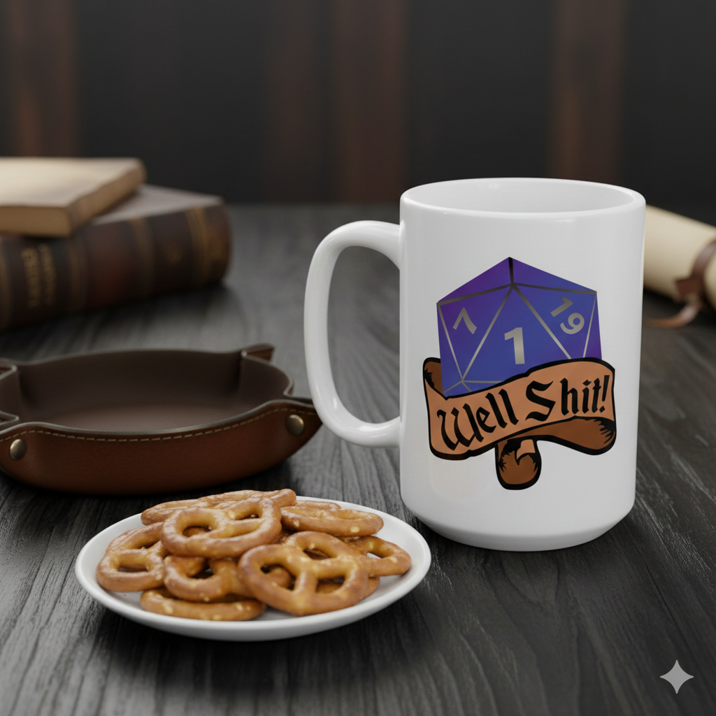 A Roll.Play.Repeat. Mug: Ethan's Mug