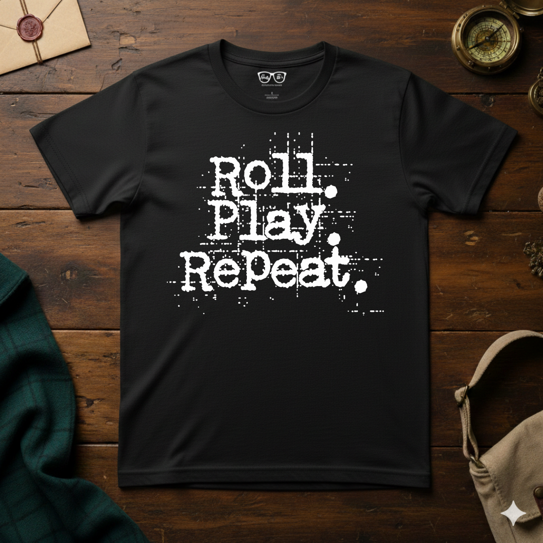 A Roll. Play. Repeat. T-shirt