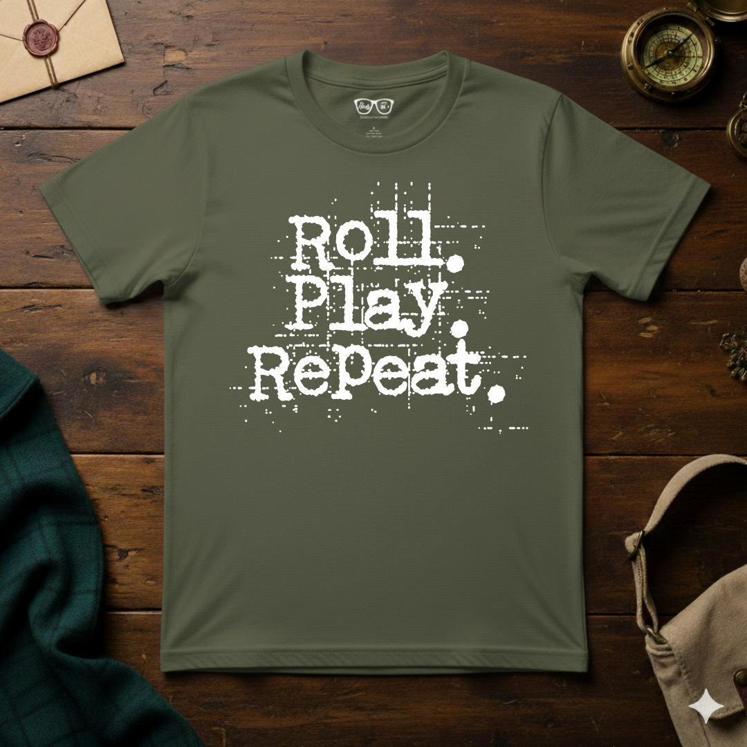 A Roll. Play. Repeat. T-shirt