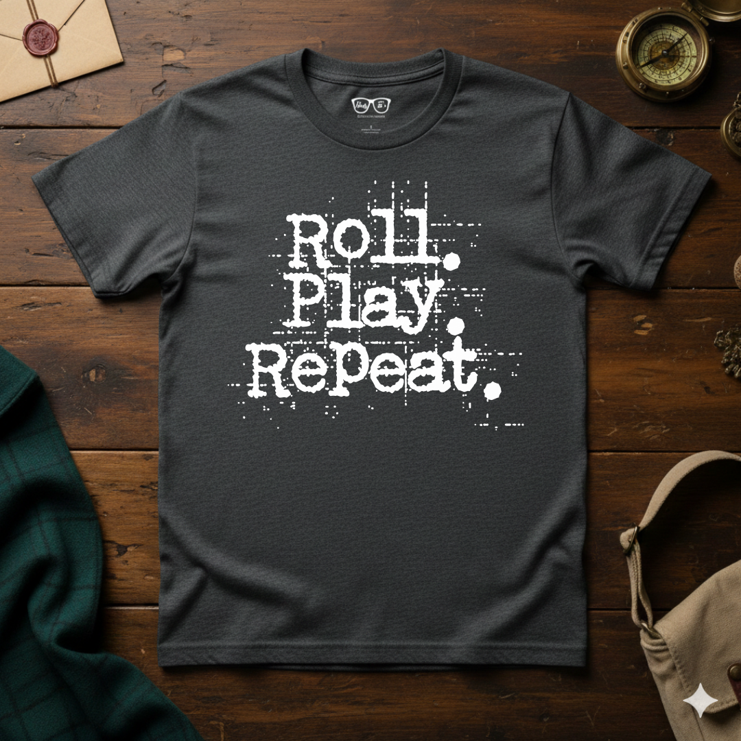A Roll. Play. Repeat. T-shirt